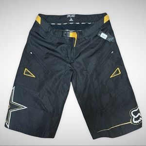 Fox mountain bike shorts downhill free ride Rockstar Demo short size 38 NWT